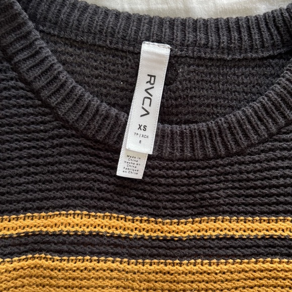 RVCA Knit Multicolor Crop Top Size XS - Picture 3 of 4